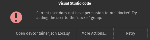 Docker Not Found