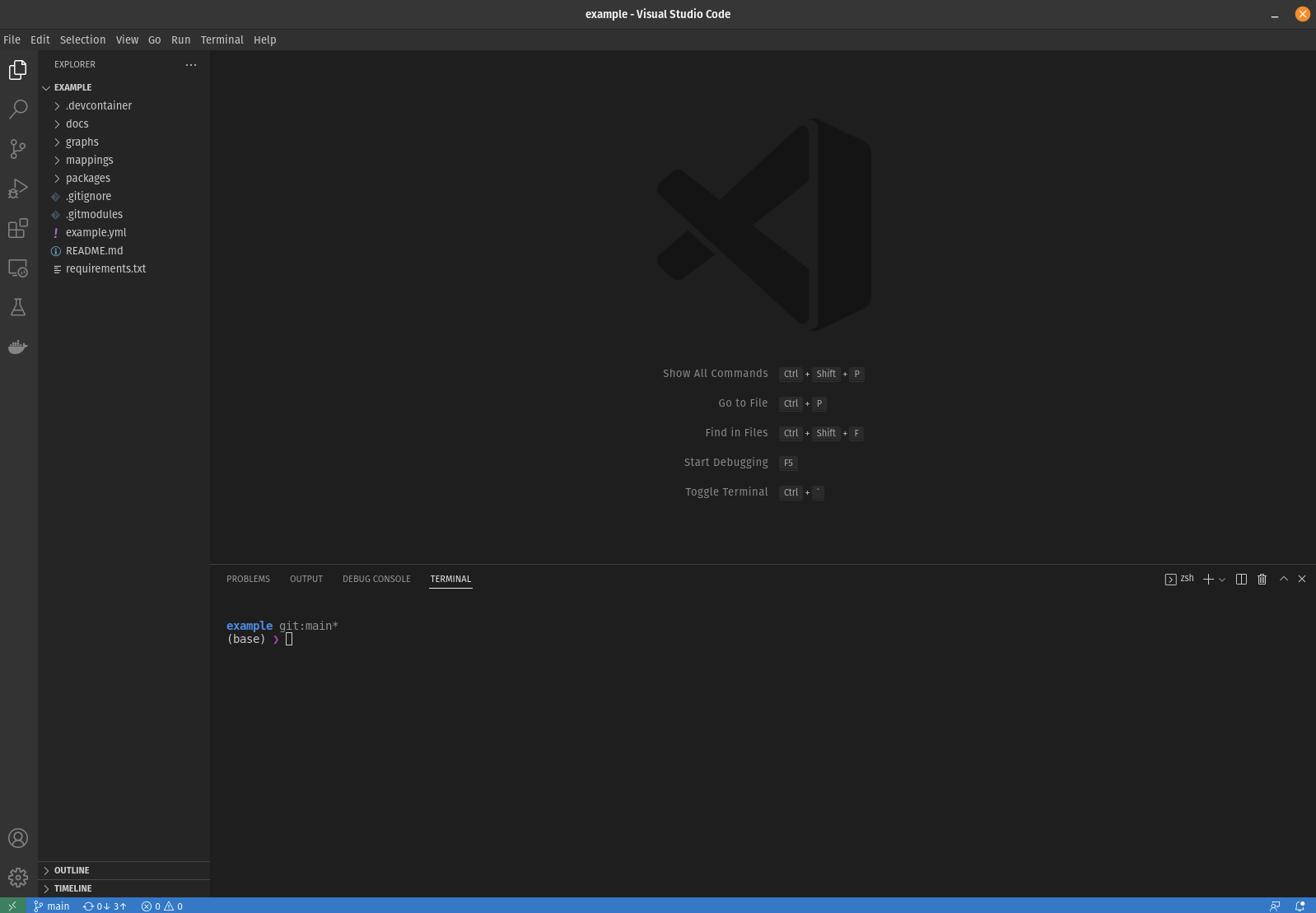 VSCode Folder Window